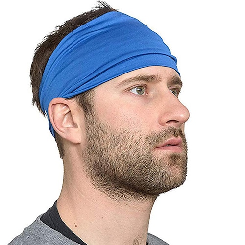 

Sweat Headband Sports Headband Men's Women's Headwear Patchwork Fashion Breathable Quick Dry Moisture Wicking for Fitness Running Jogging Spring Summer Autumn / Fall Dark Grey Violet Black / Orange