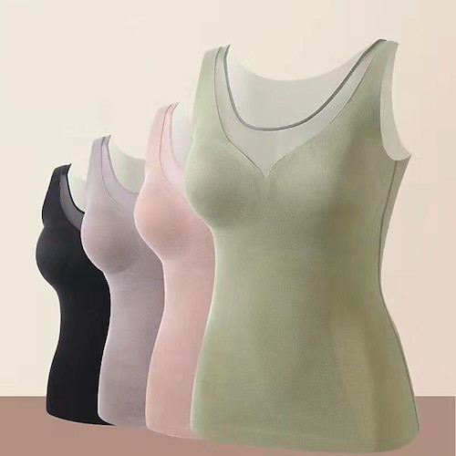 

Bra Sports Polyester Yoga Fitness Gym Workout Stretchy Seamless Breathable Quick Dry For Women