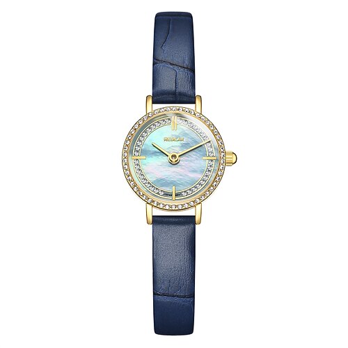 

Quartz Watch for Women Analog Quartz Stylish Sparkle Elegant Creative Metal Stainless Steel Genuine Leather Fashion