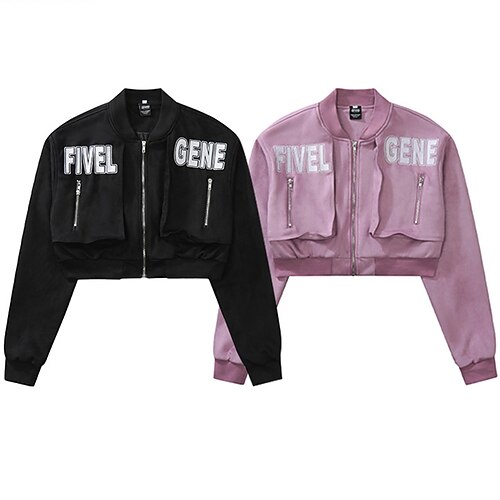 

Spicy Girls Punk & Gothic Y2K Year 2000 Masquerade Jacket Women's Japanese Cosplay Costumes Purple / Black