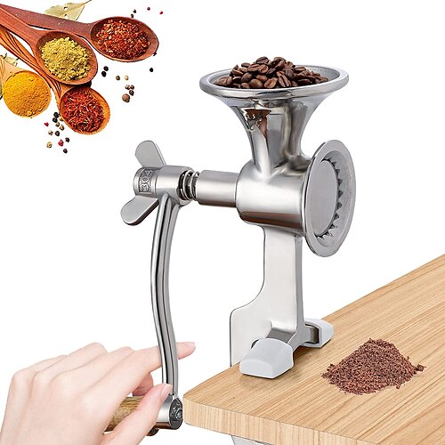 

304 stainless steel manual coffee bean grinder hand grinder rice pepper seasoning grinder