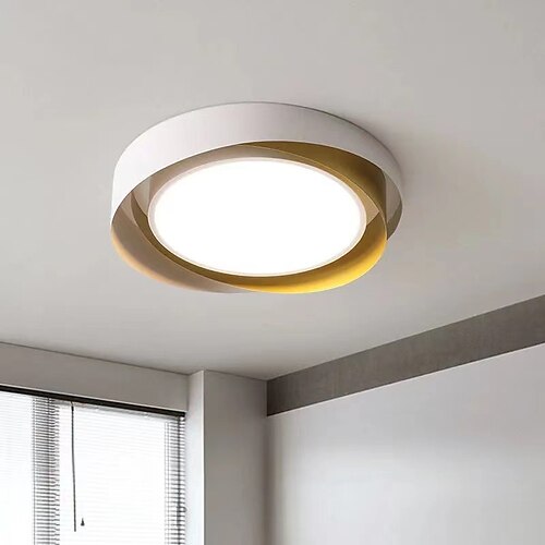 

LED Ceiling Light Flush Mount Ceiling Lamps LED Ceiling Lights,Ceiling Decoration Lighting Fixtures, 60cm Round LED Light Fixture for Home & Office 110-240V