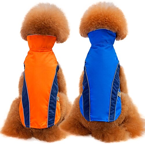 

Pet Dog Charge Coat Vest Cotton Shirt Sports Pet Clothes Windproof and Rainproof Dog Clothes