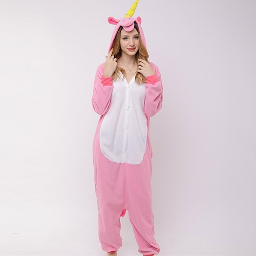 

Women's Pajamas Kigurumi Pajamas Onesies Jumpsuits Animal Cartoon Comfort Oversized Soft Home FallBed Cotton Warm Hoodie Long Sleeve Button Pocket Hoodie Fall Pink Dark Gray / Flannel / Pjs