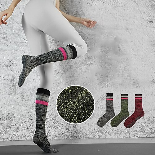 

Socks Shoes Sports Cotton / Polyester Yoga Fitness Gym Workout Portable Stretchy Durable Breathable Quick Dry For Women Leg