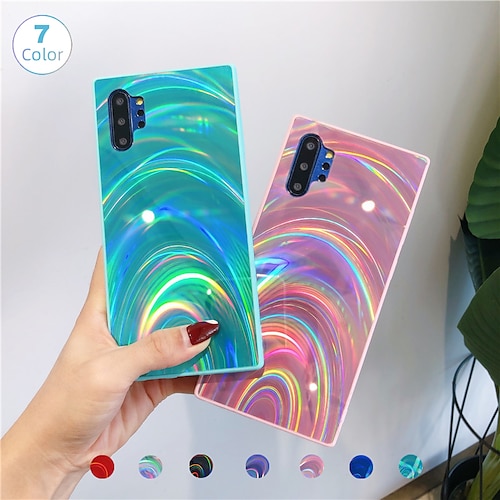 

Phone Case For Samsung Galaxy Back Cover A73 A53 A33 A13 S22 Ultra Plus S21 FE S20 A72 A52 Note 20 Ultra Note 10 Note 10 Plus A71 Full Body Protective Anti-Scratch Soft Edges Color Gradient Silica Gel