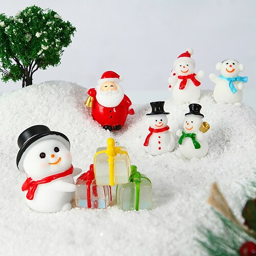 

1 set Cartoon Christmas Ornaments, Holiday Decorations Party Garden Wedding Decoration 7.95.83.2 cm