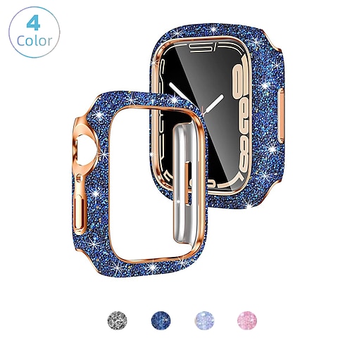 

1 Pack Watch Case Compatible with Apple iWatch Watch 5 Pro 45MM / Watch 3 41mm / Watch 3 45mm Scratch Resistant Dust Proof All Around Protective PC Watch Cover