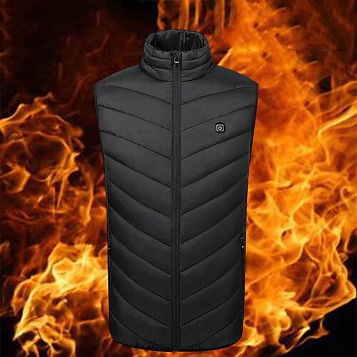 

Women's Vest Warm Breathable Outdoor Daily Wear Vacation Going out Zipper Pocket Zipper Stand Collar Casual Modern Comfortable Street Style Solid Color Regular Fit Outerwear Sleeveless Winter Fall