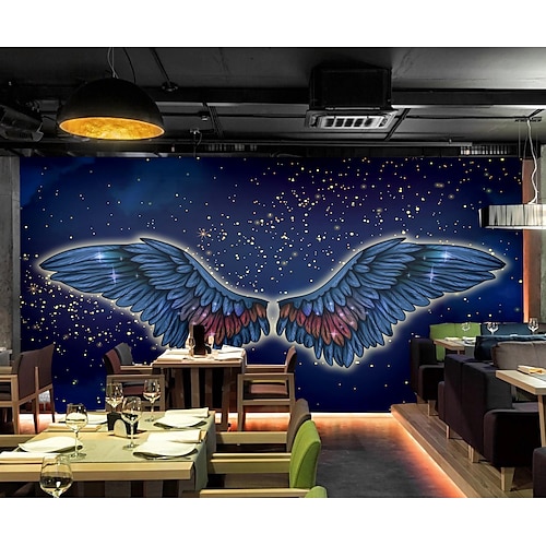 

Mural Wallpaper Wall Sticker Covering Print Peel and Stick Removable Self Adhesive Star Wings PVC / Vinyl Home Decor