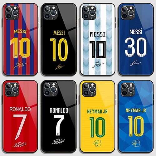 

World Cup Qatar 2022 Football Phone Case Soccer Star Soccer Shirt Number Signature For Apple Classic Series iPhone 14 pro max 14 plus 13 12 11 pro max mini x xr xs