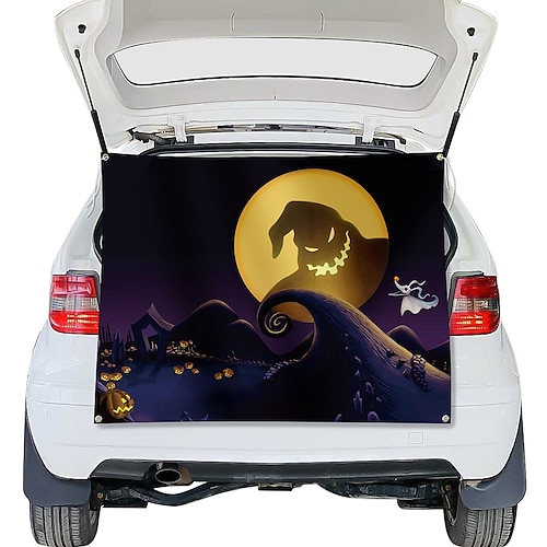 

Halloween Sally Doll Trunk or Treat Car Decoration Halloween Nightmare Sally Car Archway Garage Decor Banners Halloween Nightmare Sally Car Decor Outdoor Trunk or Treat Party Supplies