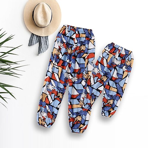 

Family Pants Graphic Home Multicolor Vacation Matching Outfits