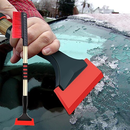 Multifunctional Snow Removal Brush Tool Telescopic Handle Snow Broom Car  Window Snow Cleaner Ice Scraper for Automotive Car Vehicle 2024 - $12.99
