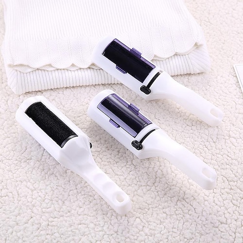 

Sticky Brush Multi-functional Dust Brush Household Clothing Dehair Brush Flip Cover Household Depilatory Cleaning Brush Electrostatic Brush