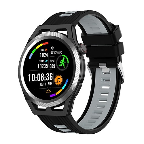 

SK14 PLUS Smart Watch 1.28 inch Smartwatch Fitness Running Watch Bluetooth Pedometer Call Reminder Sleep Tracker Compatible with Android iOS Women Men Hands-Free Calls Message Reminder Camera Control