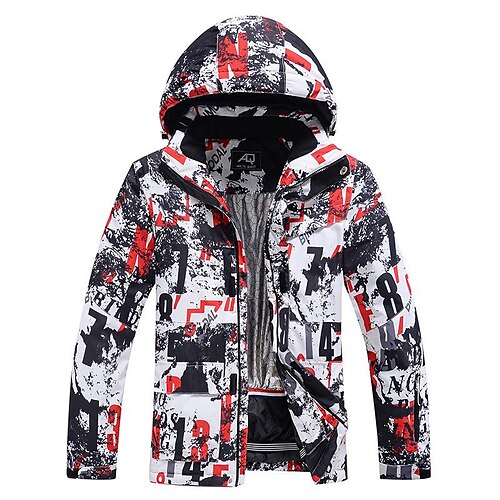 

new style ski suit men's winter outdoor windproof and water-repellent warm and thick single-board double-board ski suit