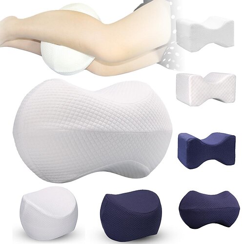 

Memory Foam Knee Pillow Sleeping Leg Pillow for Side Sleepers Pregnant Women for Spinal Alignment Relief Knee Back