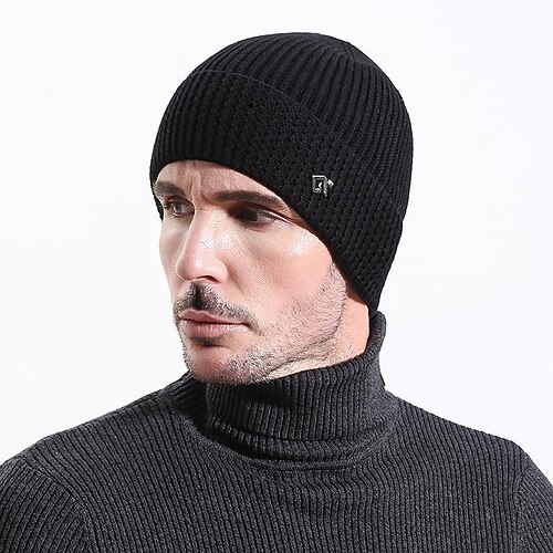 

Men's Ski Hat Ski Skull Cap Thermal Warm Windproof Wearable Skull Cap Beanie Winter Autumn / Fall Snowboard for Skiing Ski / Snowboard Snowboarding / Lightweight
