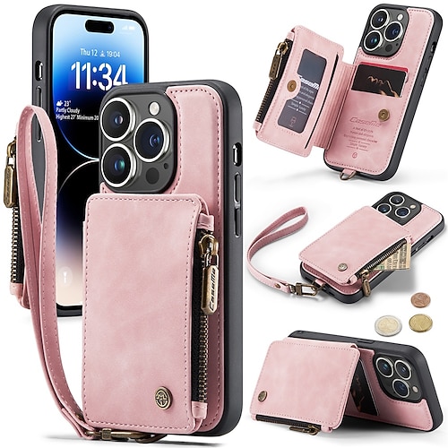 

Phone Case For Apple Classic Series iPhone 14 Pro Max 13 12 11 Pro Max Mini X XR XS 8 7 Plus Bumper Frame Magnetic Full Body Protective Solid Colored TPU PU Leather