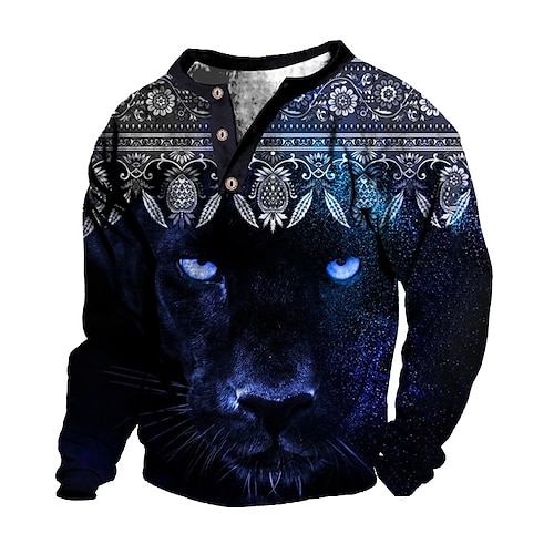 

Men's Sweatshirt Pullover Black Graphic Prints Print Casual Daily Sports 3D Print Basic Streetwear Casual Spring Fall Clothing Apparel Hoodies Sweatshirts Long Sleeve