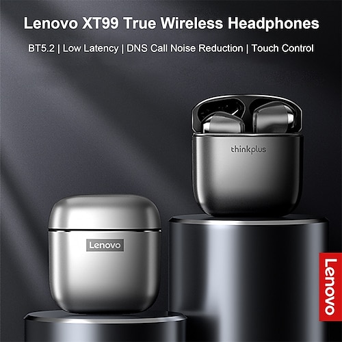 

Lenovo XT99 True Wireless Headphones TWS Earbuds Bluetooth 5.2 Ergonomic Design Deep Bass in Ear for Apple Samsung Huawei Xiaomi MI Everyday Use Traveling Outdoor Mobile Phone