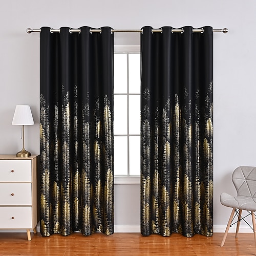 

Abstract Blackout Curtains Drapes Window Treatment Collection(Drapes&Sheer) Curtain Bedroom Curtains