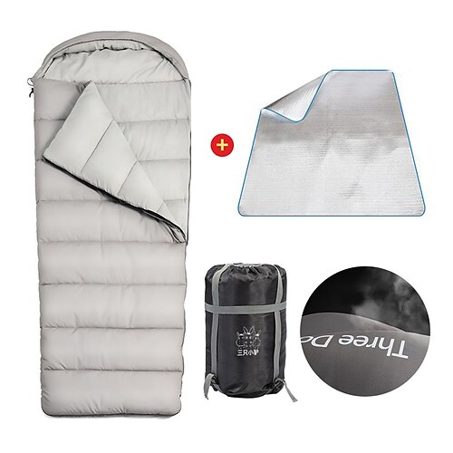 

Backpacking Sleeping Bags Camping for Adults Outdoor Indoor Compact Sleeping Bag for Hiking, Keep Warm in Cold Weather Lightweight Packable Travel Gear