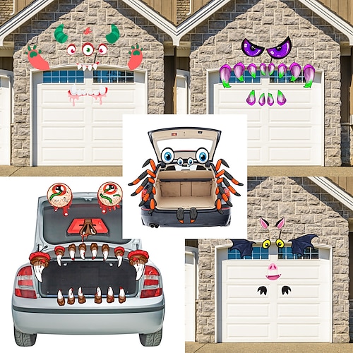 

Trunk or Treat Car Decorations Kit Halloween Decorate Bats Decoration Decorates Halloween Car Parties Decorate Halloween Garage Doors or Car Decorations