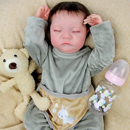 17 Inches Levi Reborn Baby Doll Boy Girl Bebe Reborn Real Doll Full Vinyl  Newborn Washable Finished Dolls Kids Dolls - Reborn Dolls - AliExpress