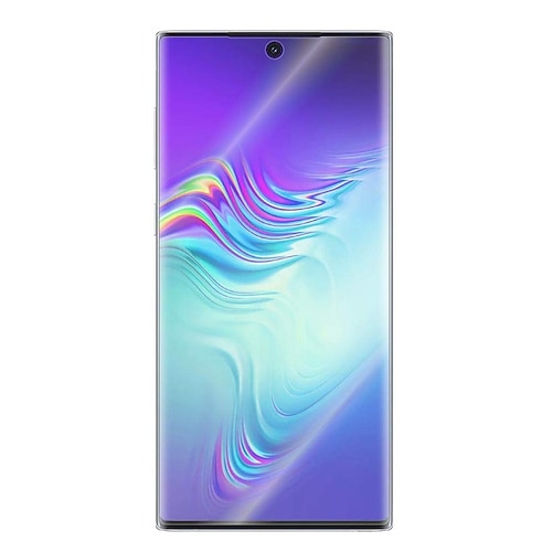

2 Pack Screen Protector For Samsung Galaxy Note 10 Plus (6.8 inch Display)(Case Friendly) Anti-Bubble HD Clear Film