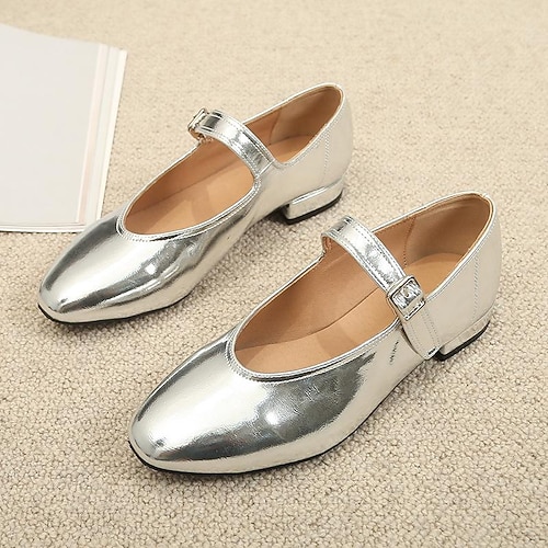 

3001 summer new wide-footed fat-footed shallow mouth shoes widened and fat pointed toe large size women's shoes casual low-heeled shoes