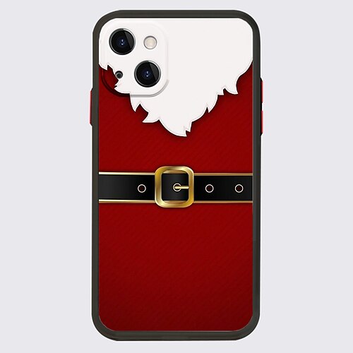 

Christmas Phone Case For Apple iPhone 14 Pro Max 13 12 11 Pro Max Mini X XR XS 8 7 Plus Unique Design Protective Case Transparent Pattern Dustproof Back Cover TPU