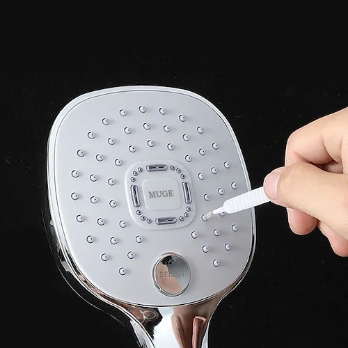 10pcs Shower Head Cleaning Brush Anti-Clogging Small Pore Cleaner