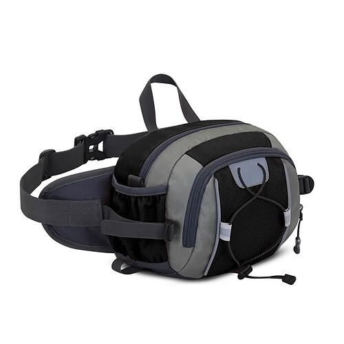 

Waist Bag / Pack Running Pack for Running Jogging Bike / Cycling Recreational Cycling Sports Bag Reflective Adjustable Waterproof with Water Bottle Holder Nylon Lycra Spandex Men's Women's Running Bag