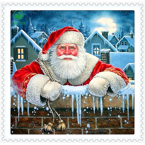 

creative 5d diamond painting full of diamonds santa claus snow home crafts decoration painting foreign trade explosion