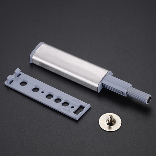 

Cabinet Catches Stainless Steel Push to Open Hidden Cabinet Handle Soft Close Rebounding Device Door Hardware