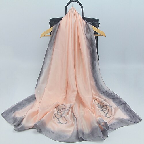 

Women's Scarves Shawl Daily Holiday Chiffon Vacation Casual Casual 1pcs
