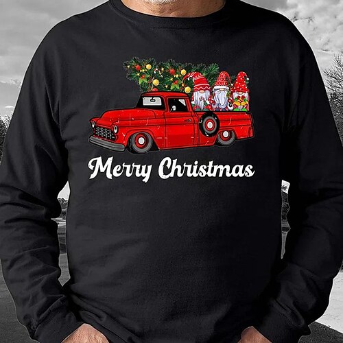 

Men's Sweatshirt Pullover Blue Red Gray White Black Crew Neck Graphic Car Print Sports & Outdoor Sports Streetwear Hot Stamping Basic Cool Casual Fall Spring Clothing Apparel Hoodies Sweatshirts