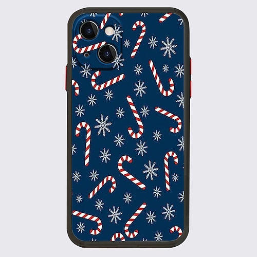 

Christmas Phone Case For Apple iPhone 14 Pro Max 13 12 11 Pro Max Mini X XR XS 8 7 Plus Unique Design Protective Case Transparent Pattern Dustproof Back Cover TPU