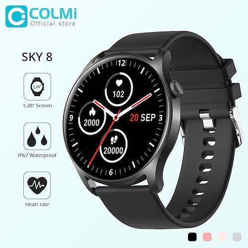 

COLMI SKY 8 Smart Watch Women Full Touch Screen Fitness Tracker IP67 Waterproof Bluetooth Smartwatch Men For Android iOS Phone