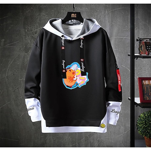 

Inspired by Chainsaw Man Denji Hoodie Cartoon Manga Anime Graphic Hoodie For Men's Women's Unisex Adults' Hot Stamping 100% Polyester
