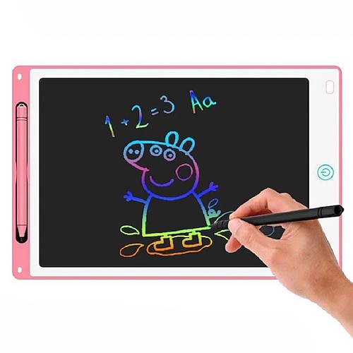 

LCD Writing Tablet 12Inch Kids Drawing Pad and Doodle Board for Kids with Colorful and Brighter line Great Educational Toys Gifts for 3 4 5 6 7 Year Old Boys Girls