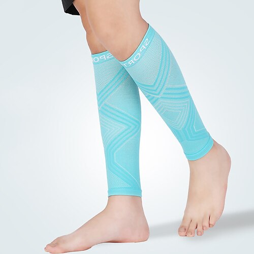 

Running Socks 1 Pair Men's Women's Socks Compression Socks Breathable Sweat wicking Comfortable Gym Workout Basketball Running Active Training Jogging Sports Geometric Nylon fluorescent green Green