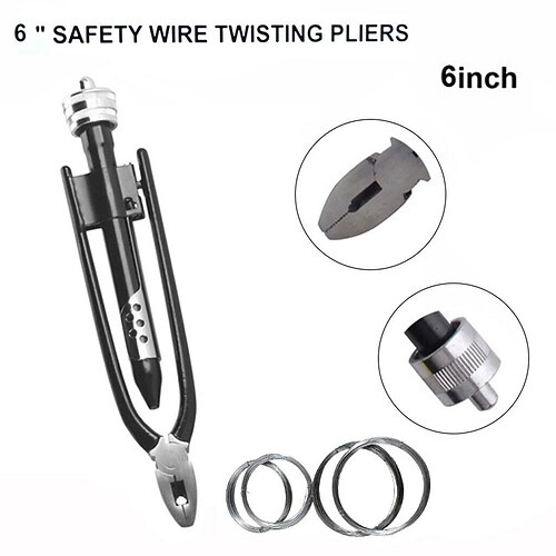 

6"" 9"" Wire Twisting Pliers Safety Locking Wire Twist Twister Twisting Pliers Aircraft Wiring Lock