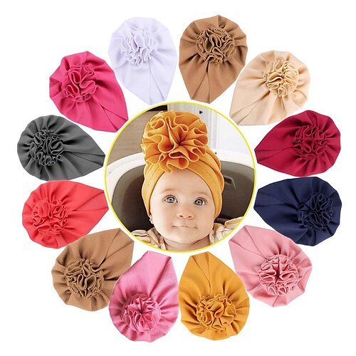 

Kids Girls' Basic Casual / Daily Solid Color Cotton Hats Caps Light Pink / Watermelon Red / Wine Red One-Size