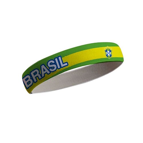 

Sports Headband Men's Women's Headwear Patchwork Breathable Quick Dry Moisture Wicking for Fitness Running Jogging Winter Spring Summer Green Dark Blue Blue