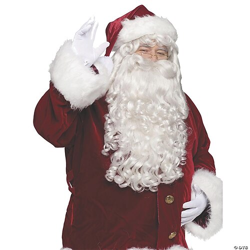 

Christmas Party wigs Santa Wig And Beard Set