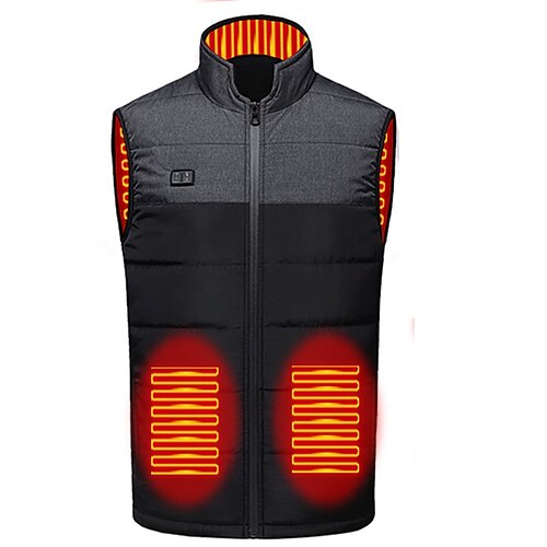 

Women's Vest Warm Breathable Outdoor Daily Wear Vacation Going out Zipper Pocket Zipper Stand Collar Casual Modern Comfortable Street Style Color Block Regular Fit Outerwear Sleeveless Winter Fall
