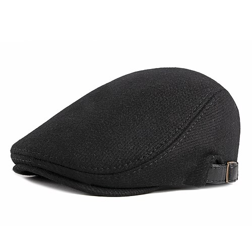 

Men's Hat Beret Hat Black Coffee Gray Street Dailywear Weekend Print Plaid Portable Comfort Fashion